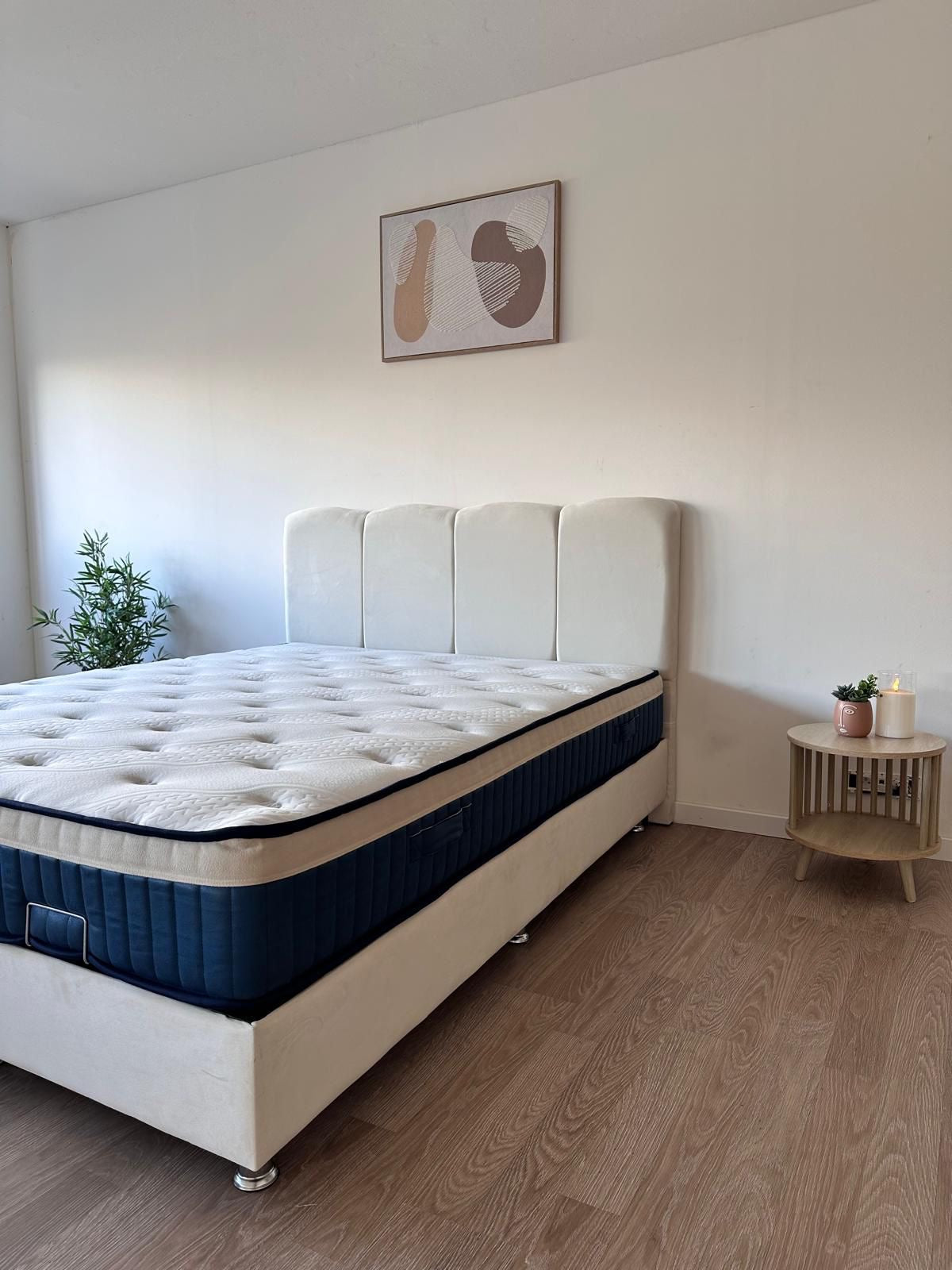 Lit Coffre Celia Velours Anti-Tache