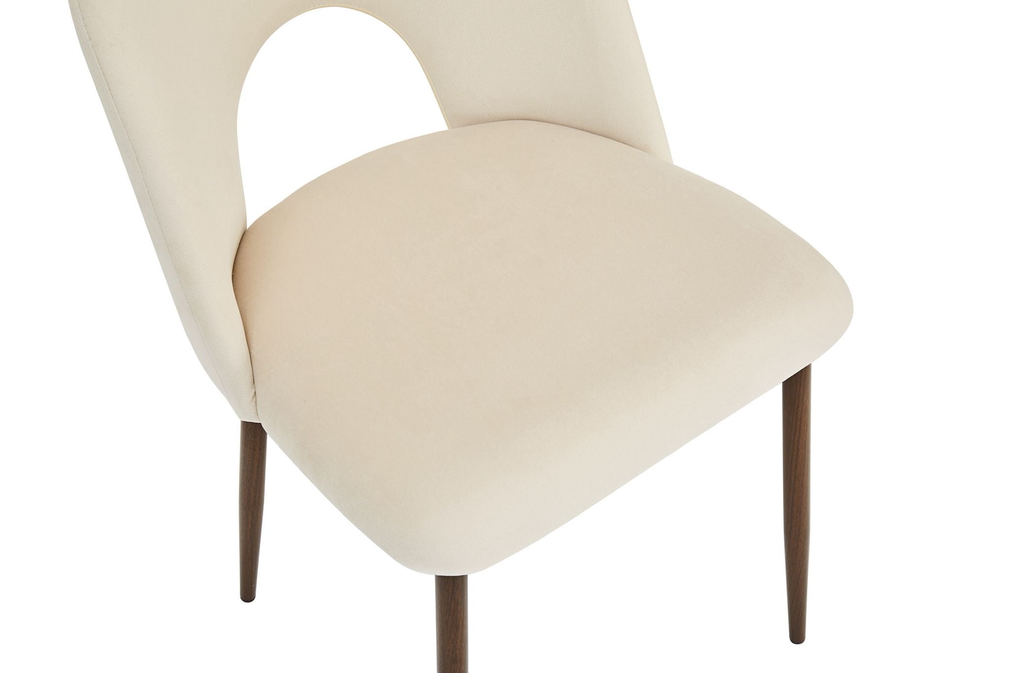 Chaise Teddy Pied Bois Noyer