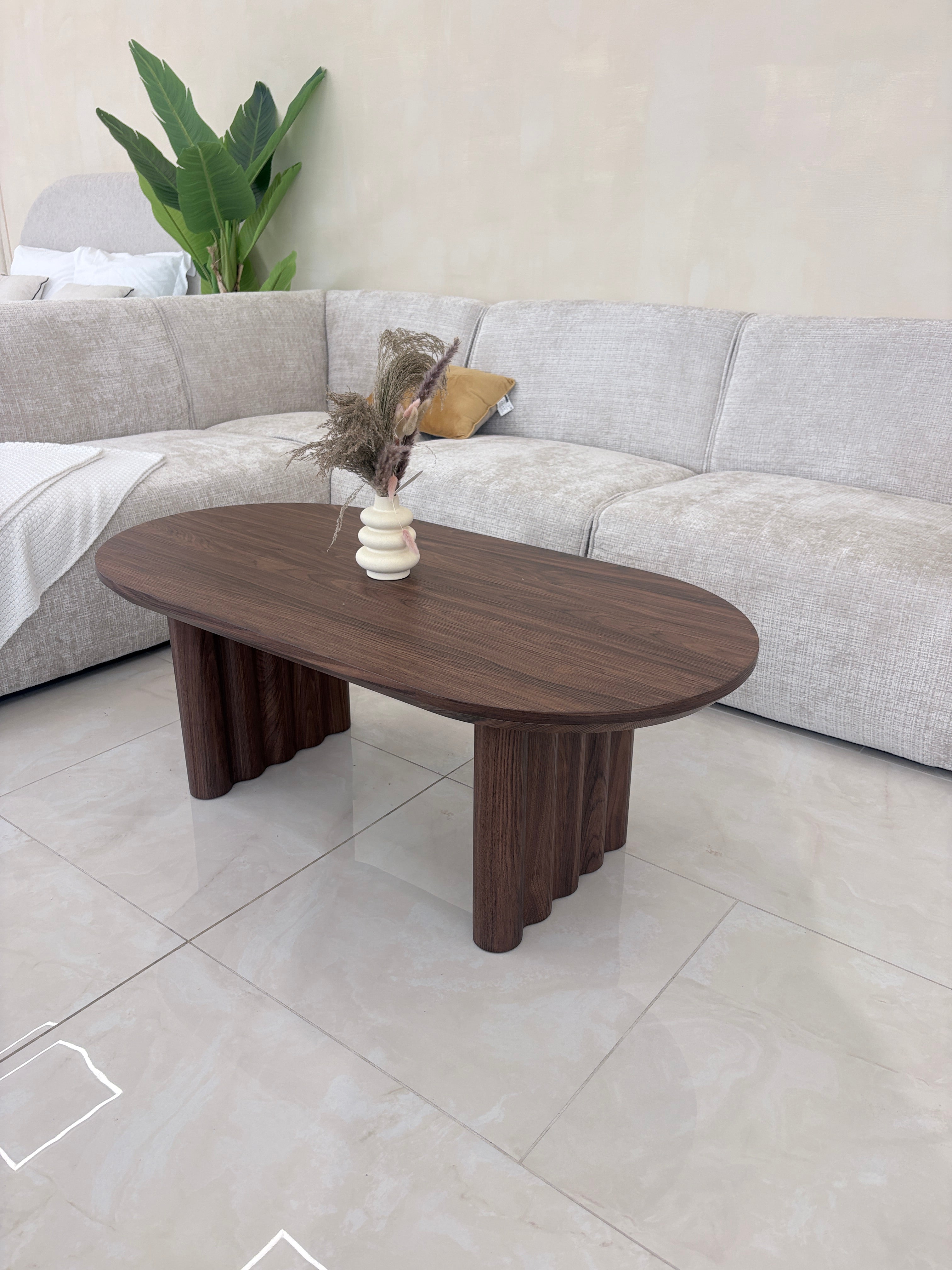 Table basse Macaba Noyer