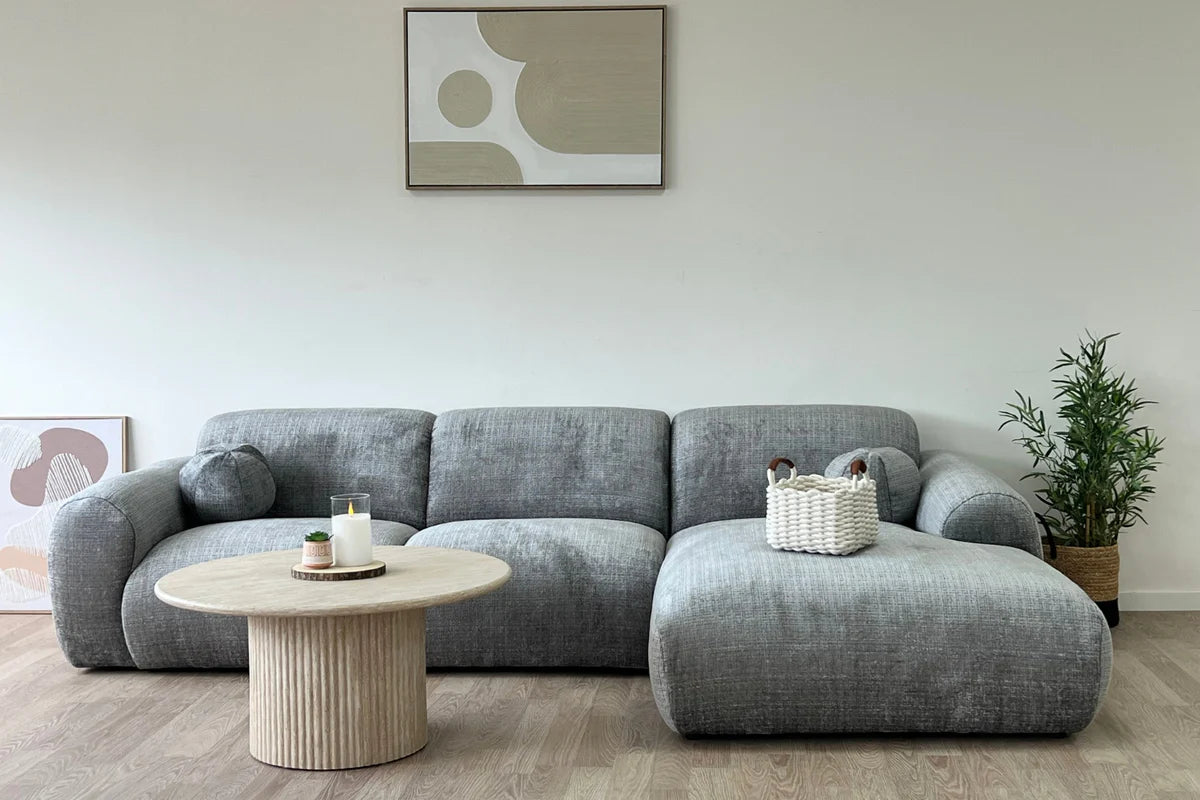Canapé Cloud Tissu Marbella Anthracite