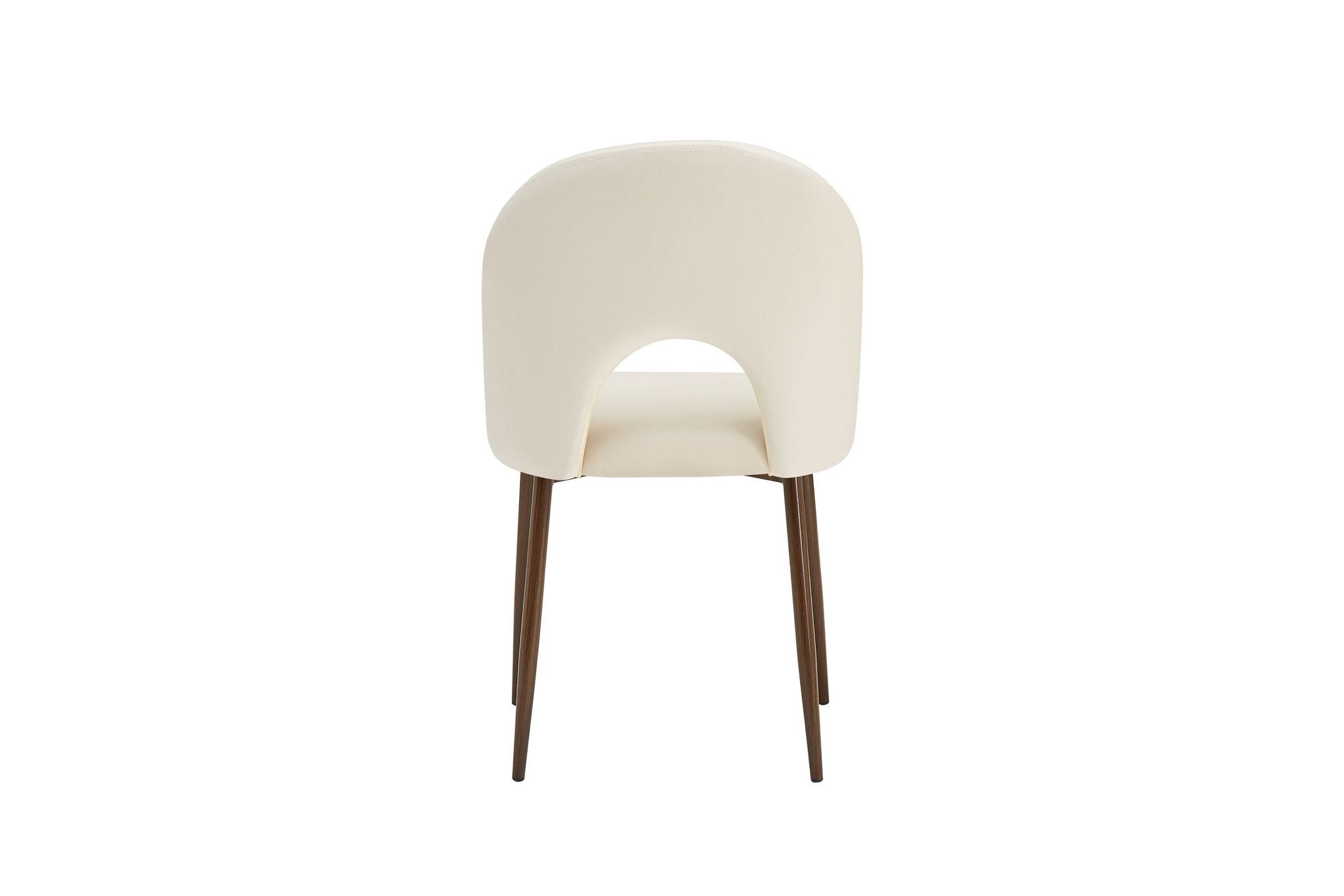 Chaise Teddy Pied Bois Noyer