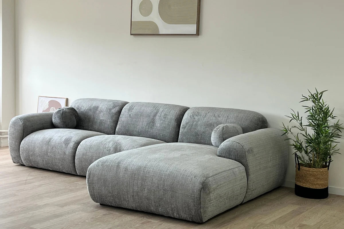 Canapé Cloud Tissu Marbella Anthracite