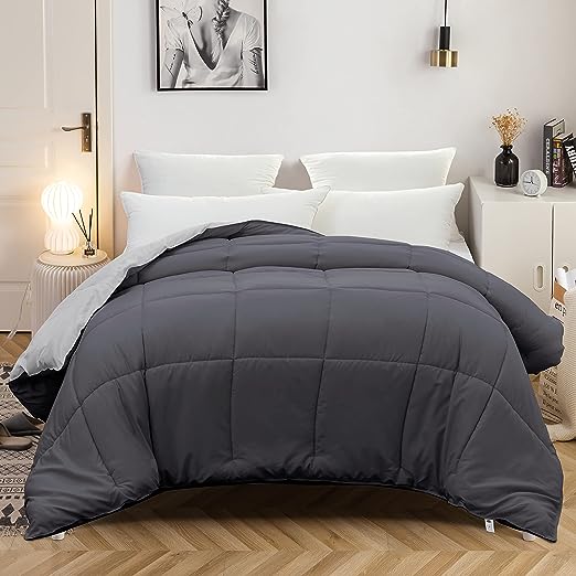 Couette hiver bicolore