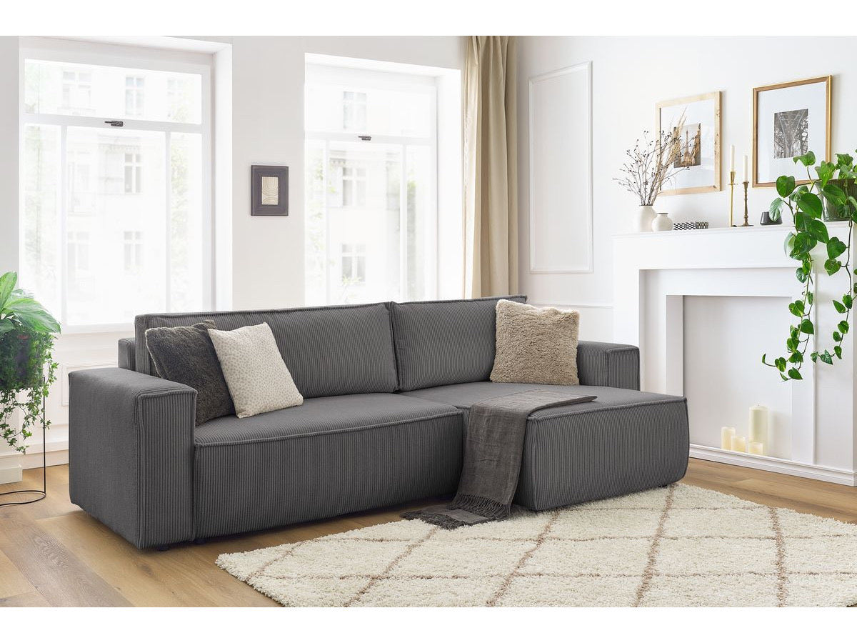 Canapé Paris Beige - Côtelé