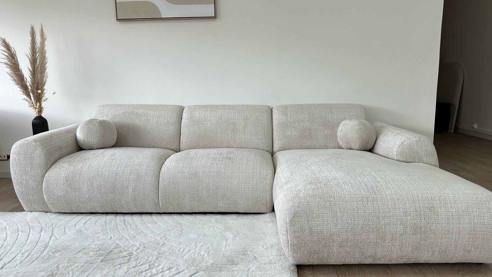 Canapé Cloud Tissu Marbella Crème