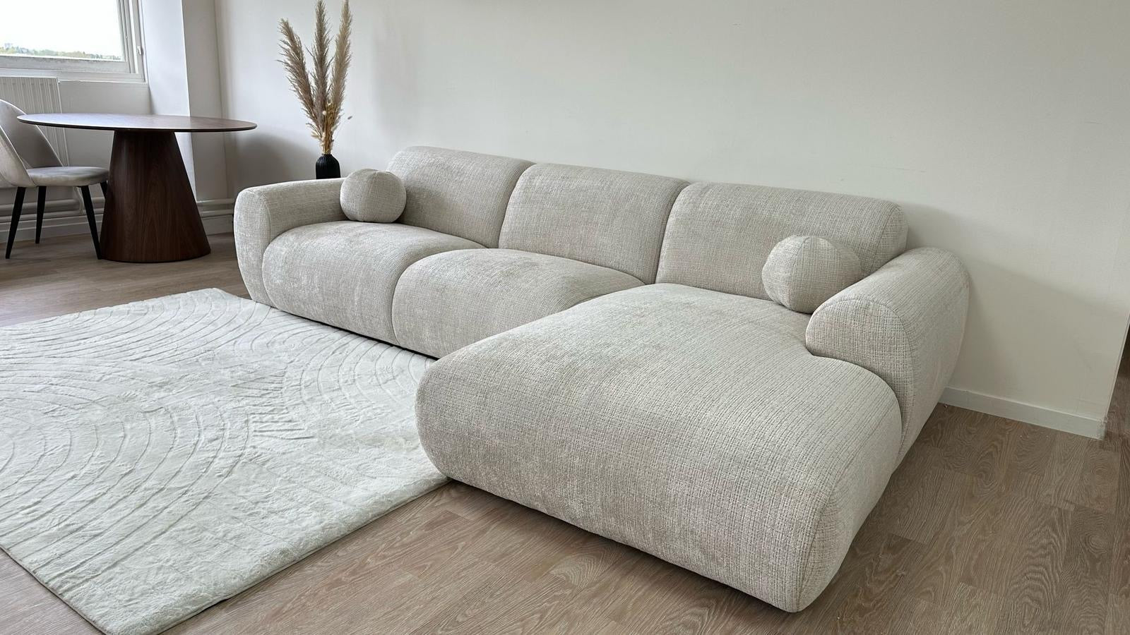 Canapé Cloud Tissu Marbella Crème