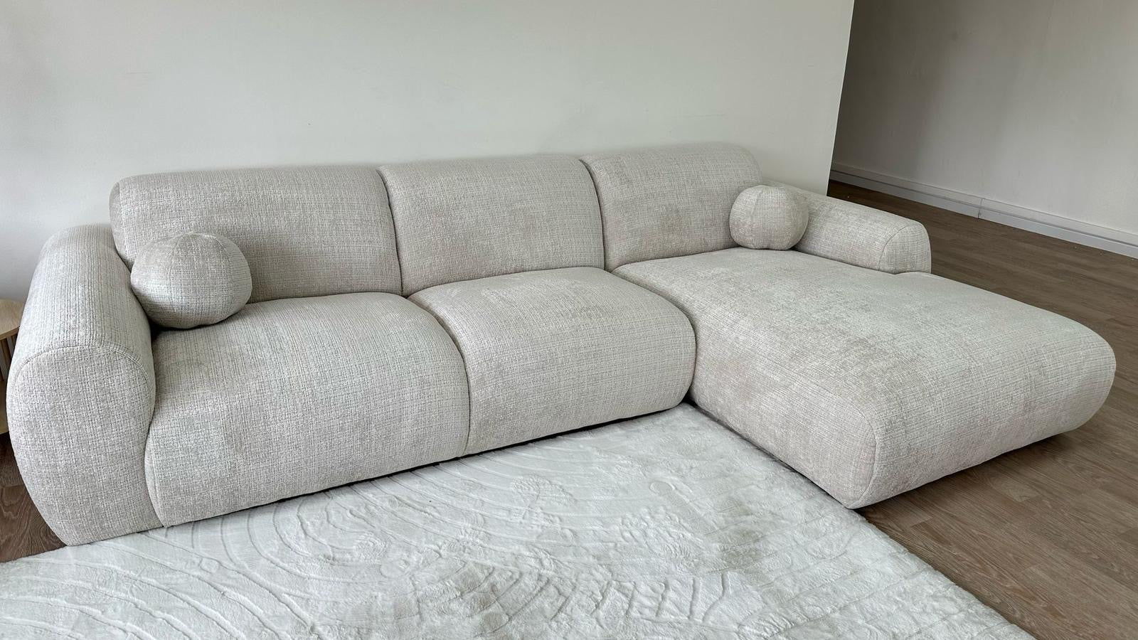 Canapé Cloud Tissu Marbella Crème