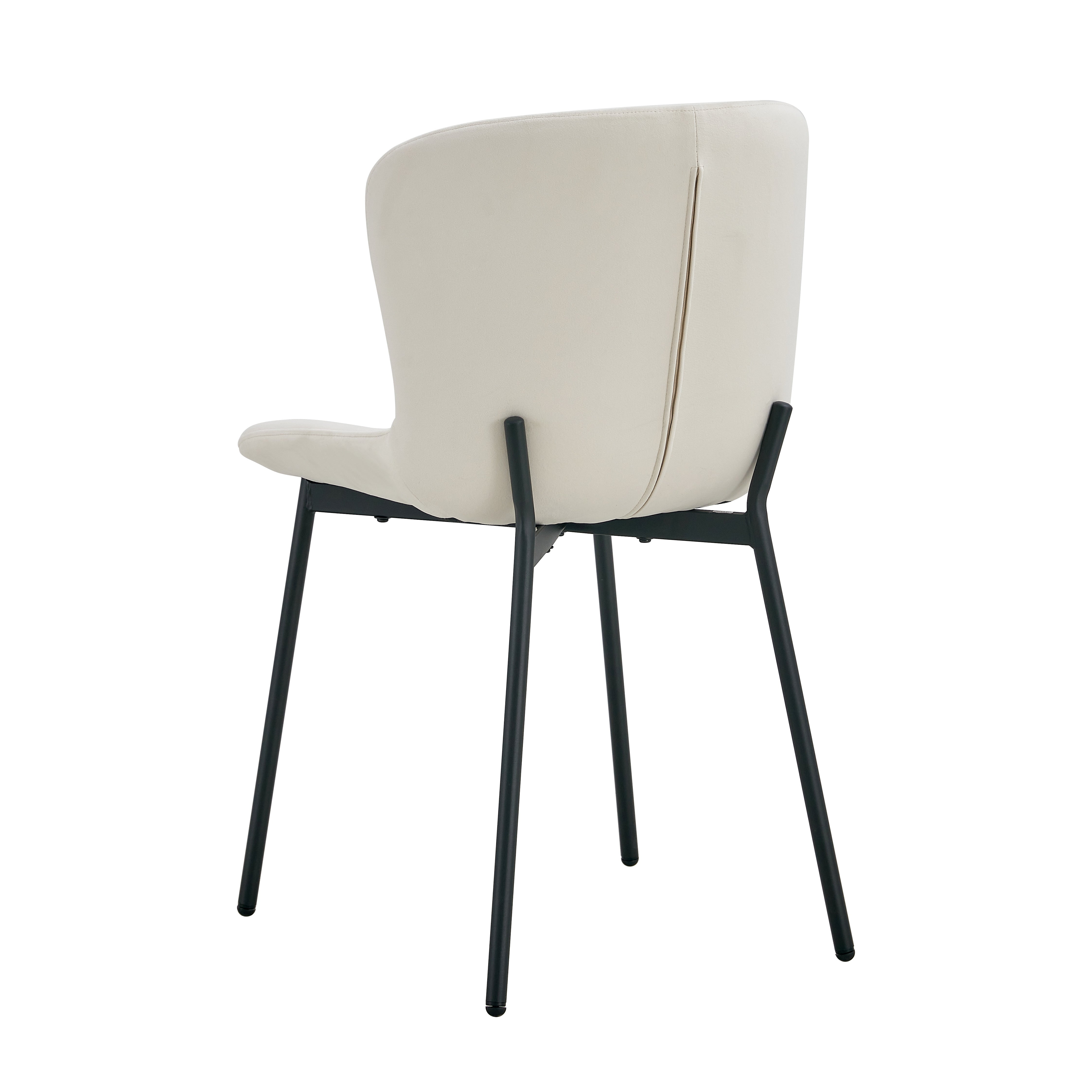 Chaise Elen Velours - Anti Tache