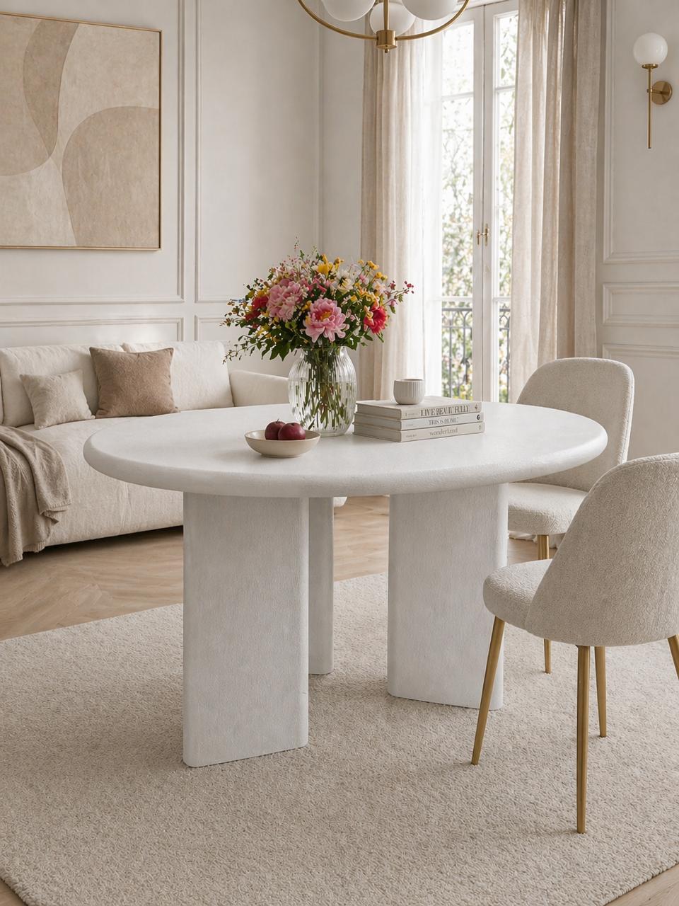 Table à Manger Granite 120cm