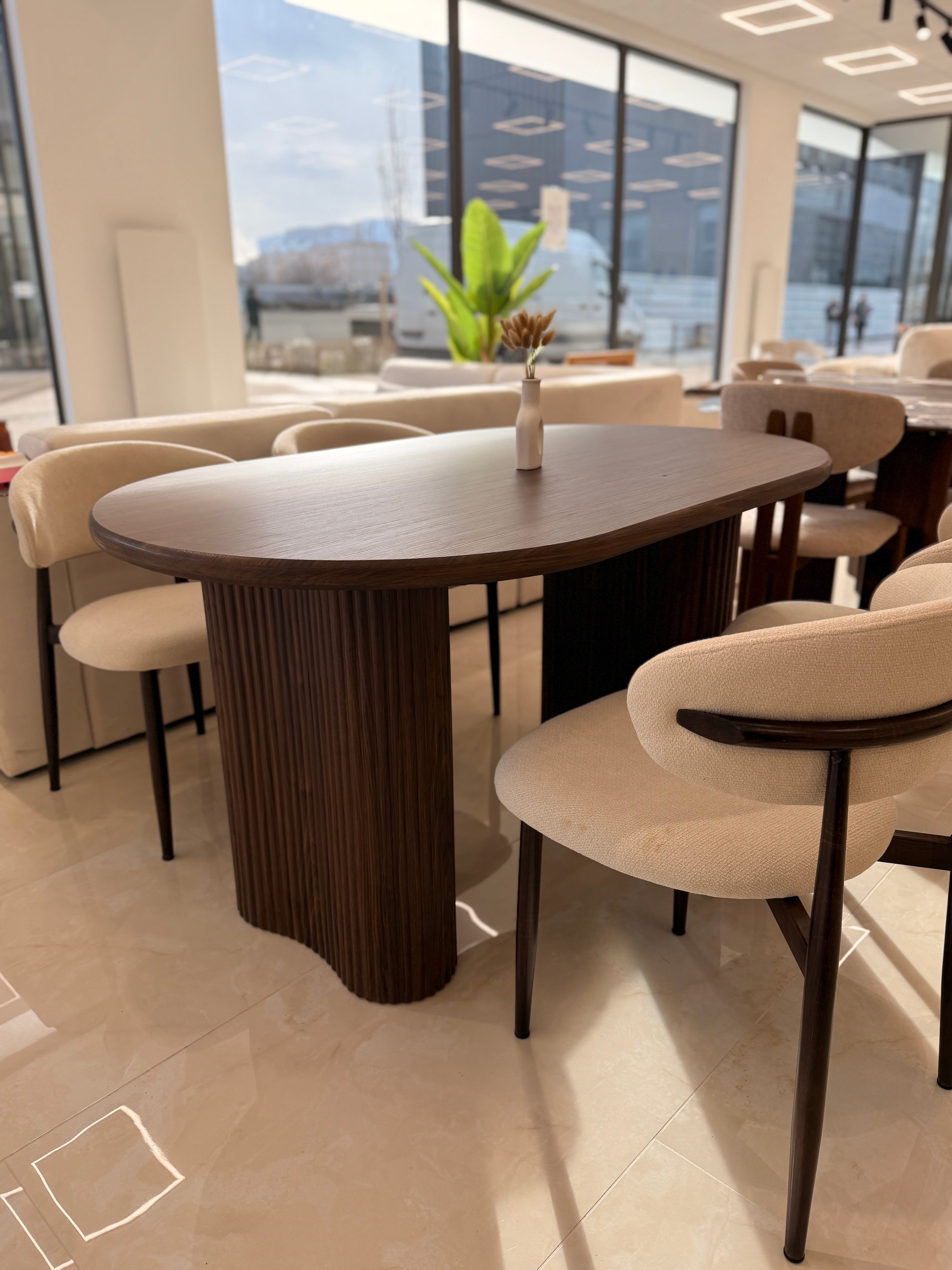 Table Bianca Bois Noyer