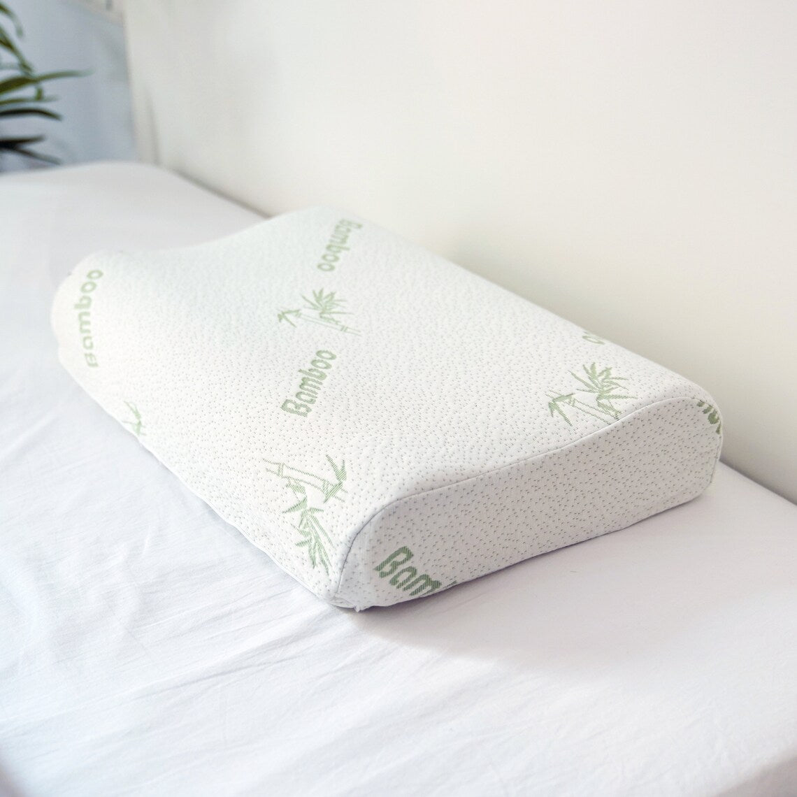 Oreiller mémoire de forme Bamboo incurvé