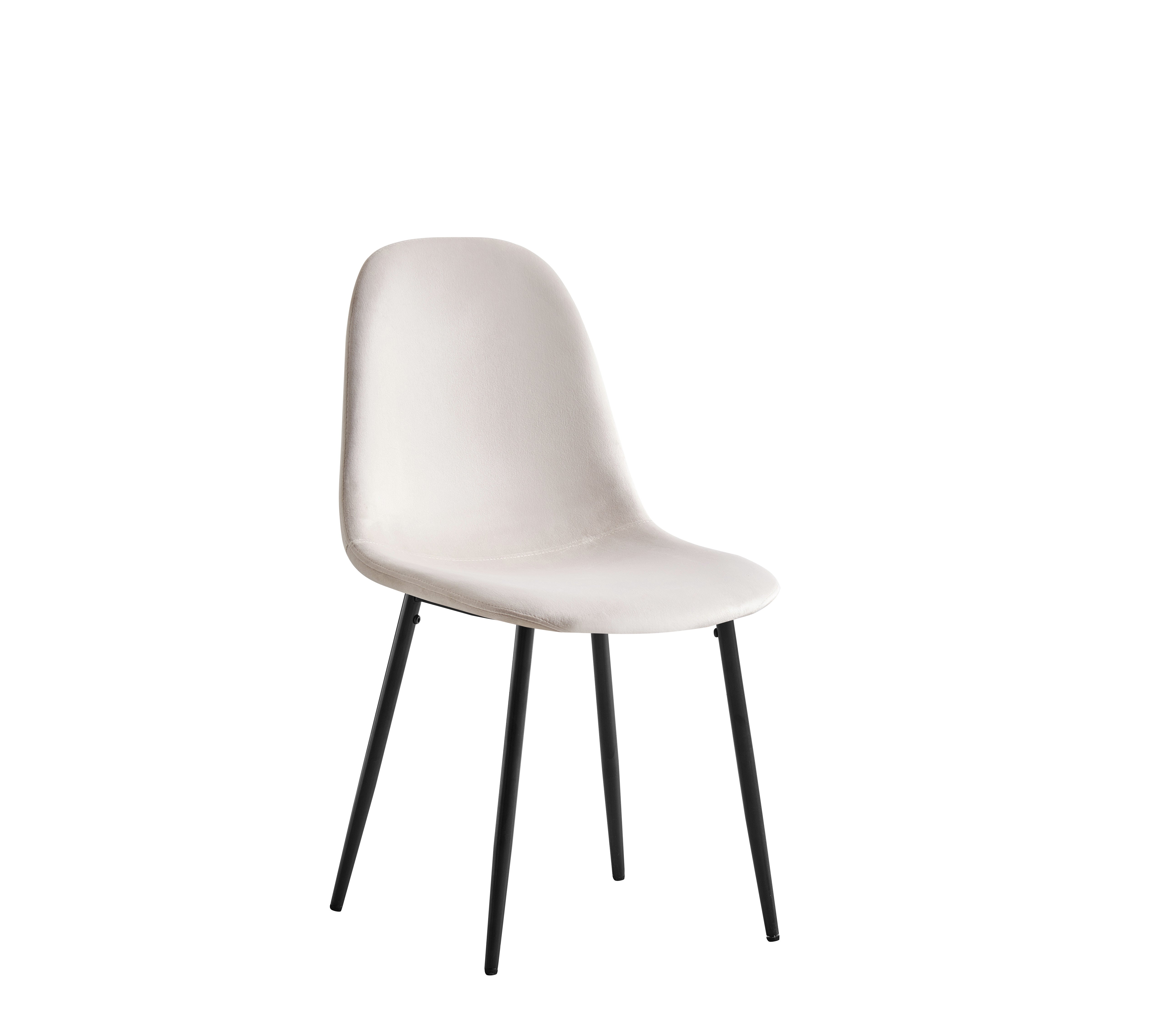 Chaise Scandinave - Beige Pied Noir