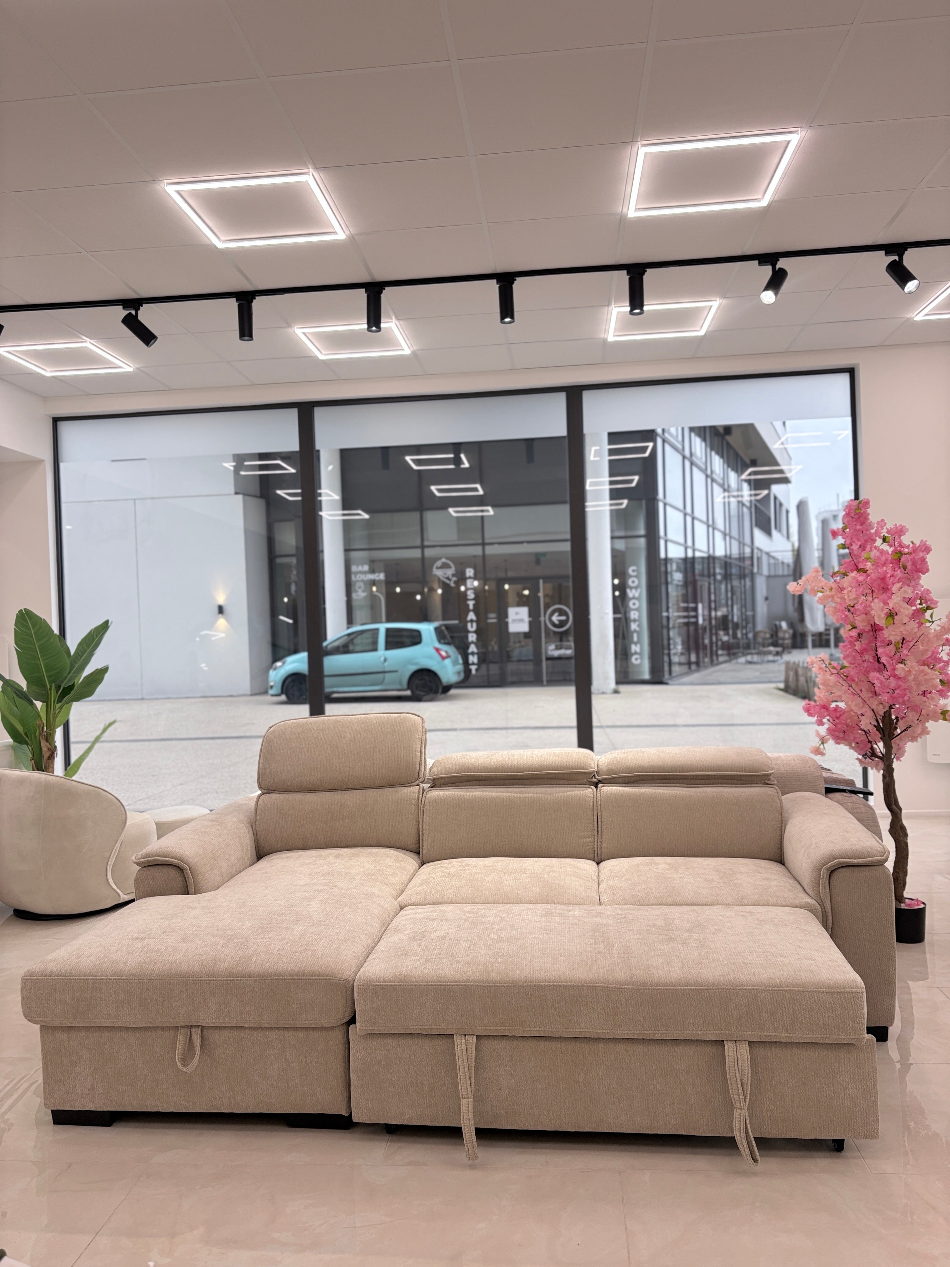 Canapé Convertible Neylia - Angle gauche