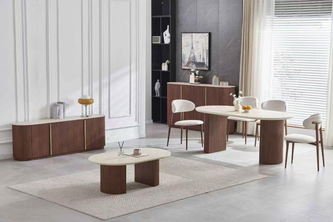 Table Basse Roxy Pied Noisette