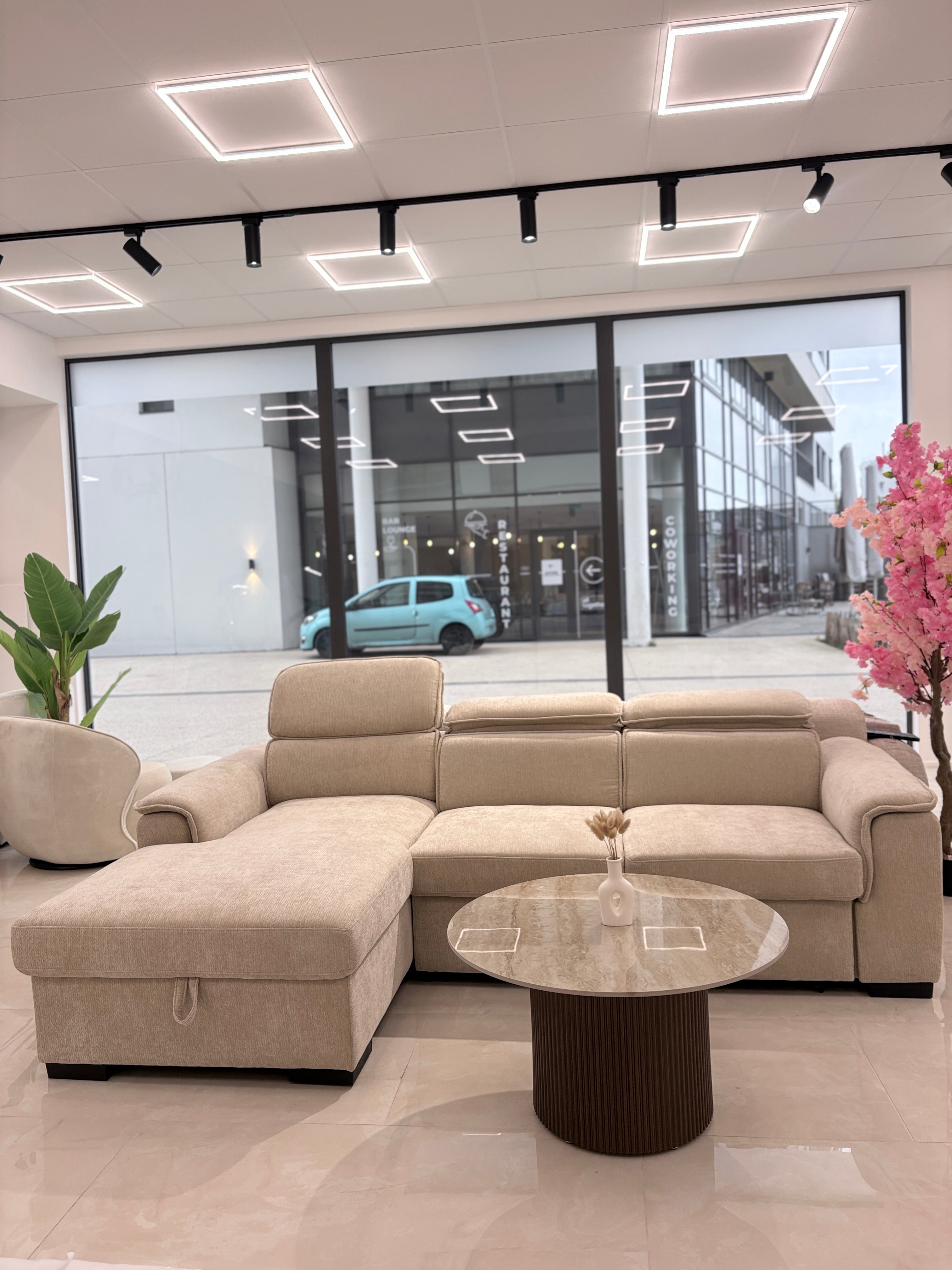 Canapé Convertible Neylia - Angle gauche