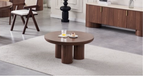 Table Basse Maya Bois Noyer