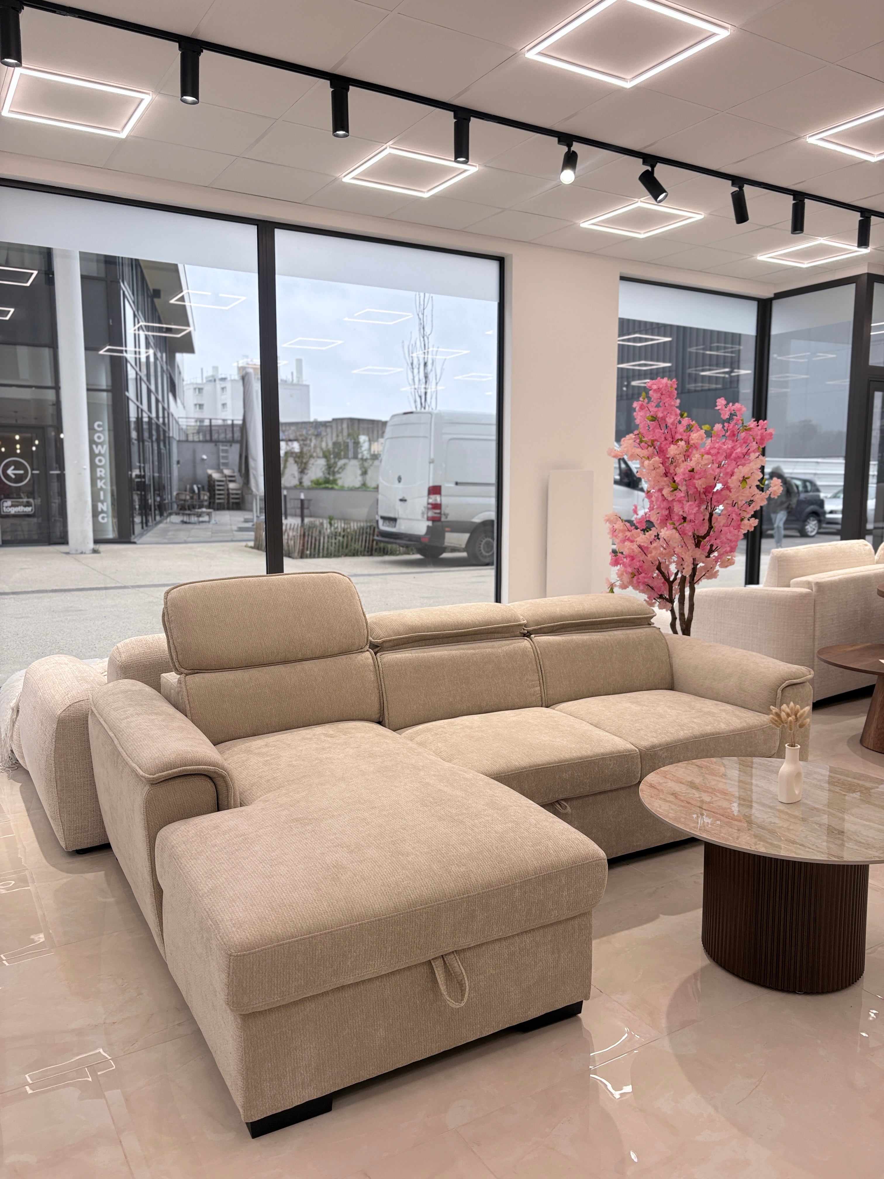 Canapé Convertible Neylia - Angle gauche