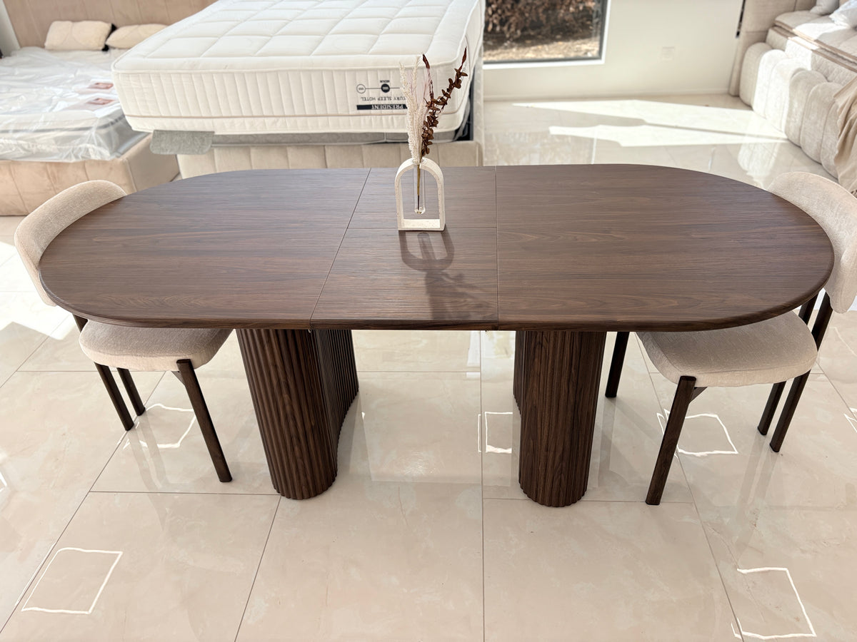 Table à manger Bianca extensible