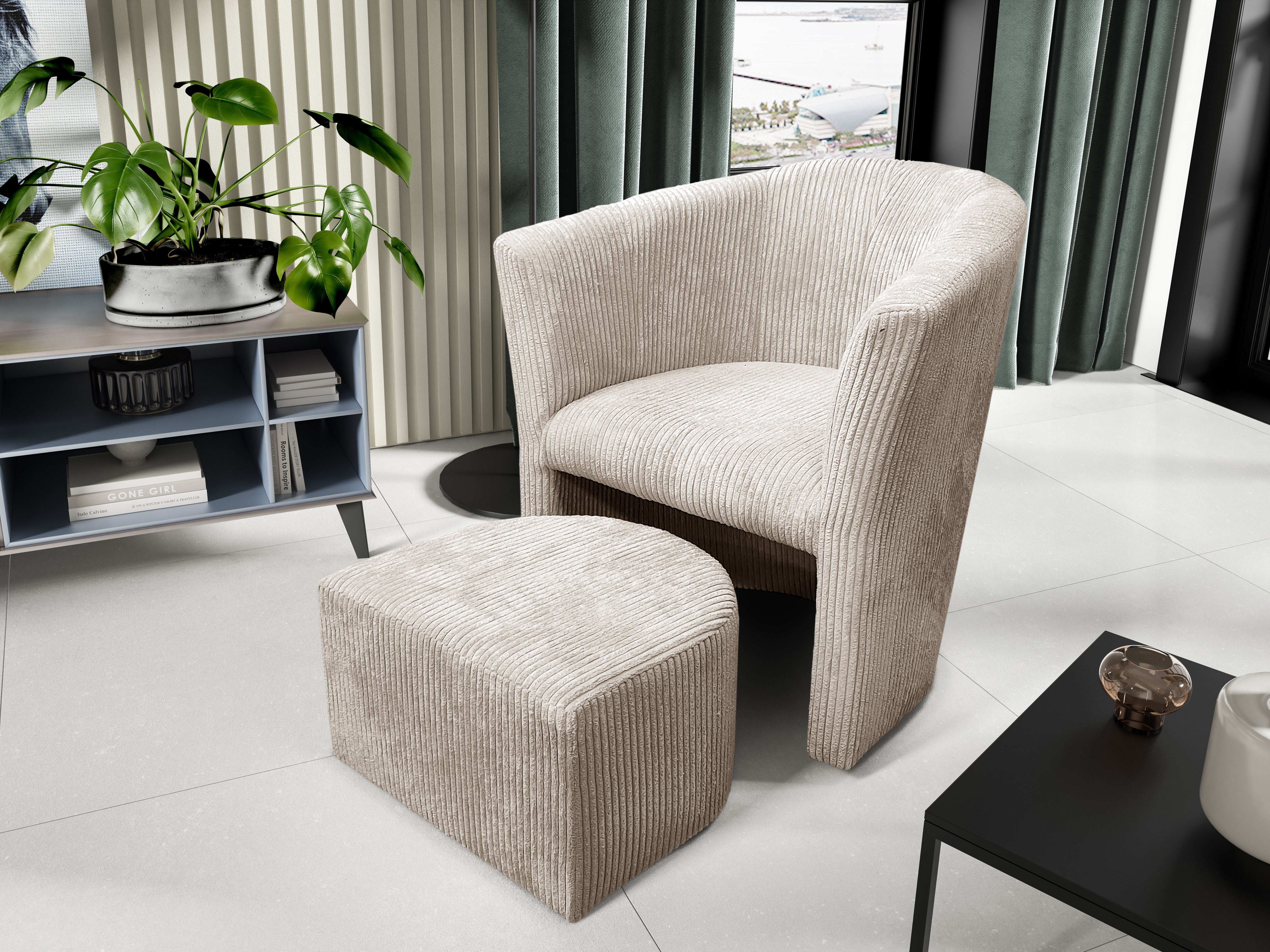 Fauteuil Lina - Velours