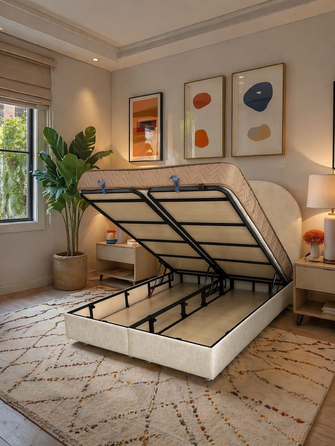 Lit Coffre Dubai - Chenille