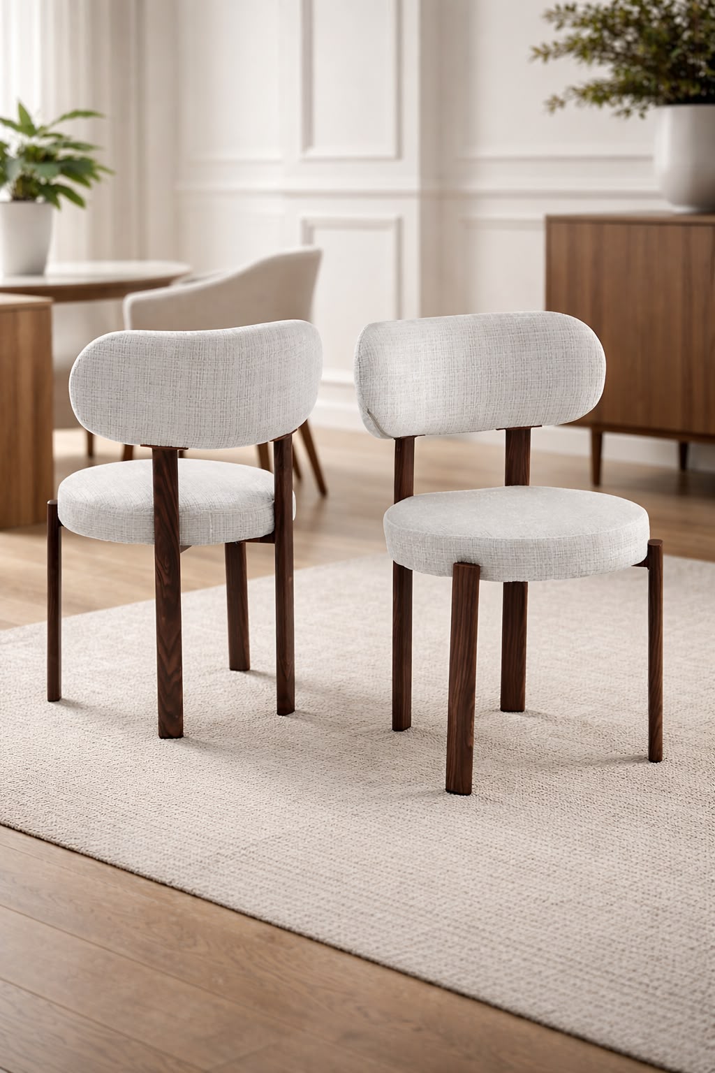 Chaise heyle noyer