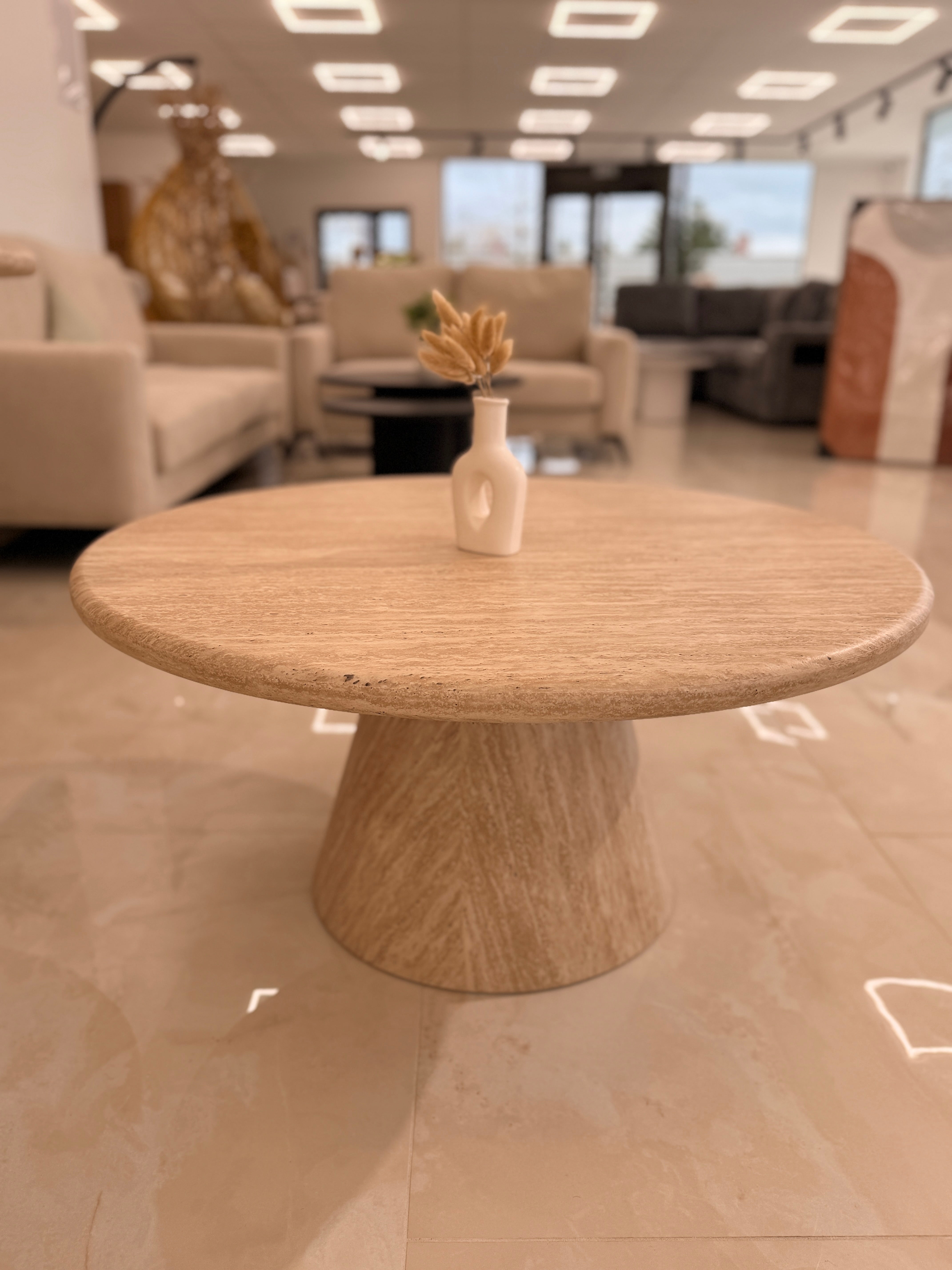 Table Basse Krizia Travertin