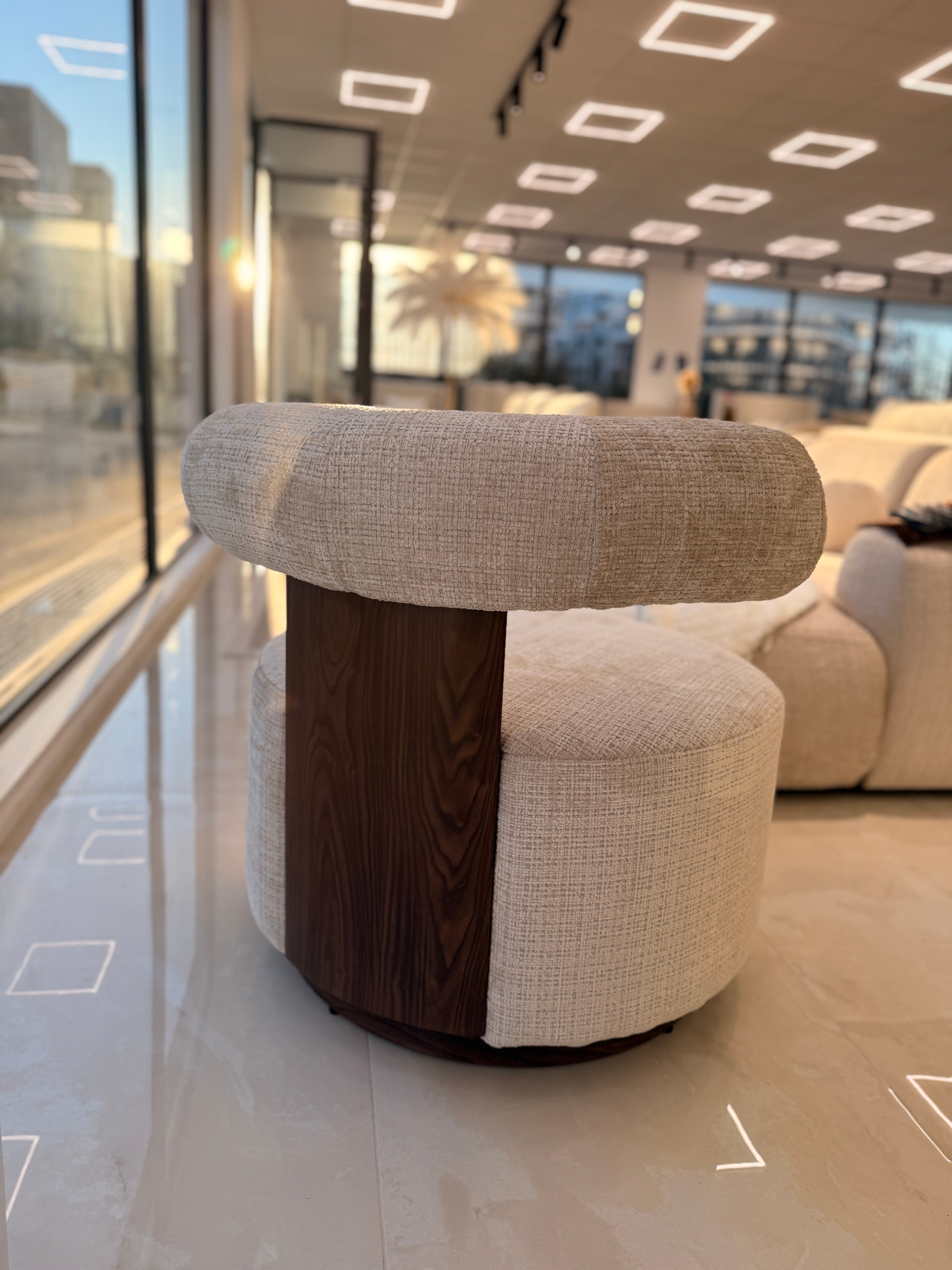 Fauteuil pivotant Esra