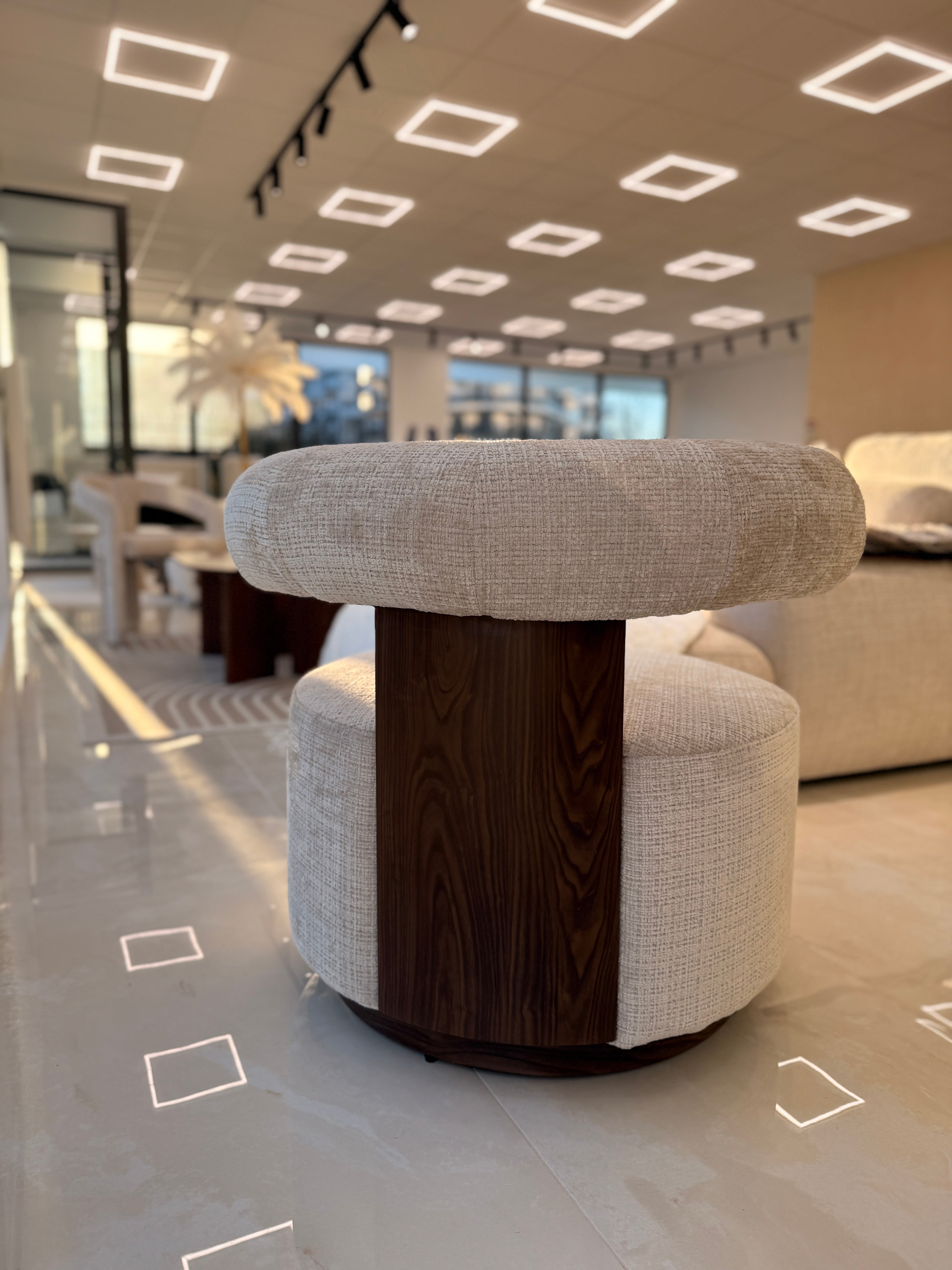 Fauteuil pivotant Esra