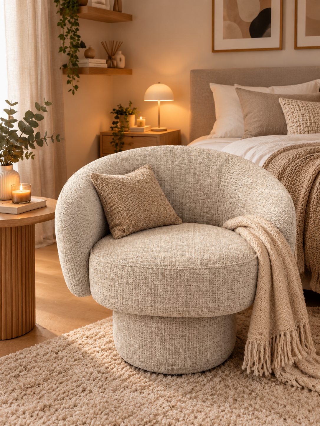 Fauteuil Pivotant Louna Marbella